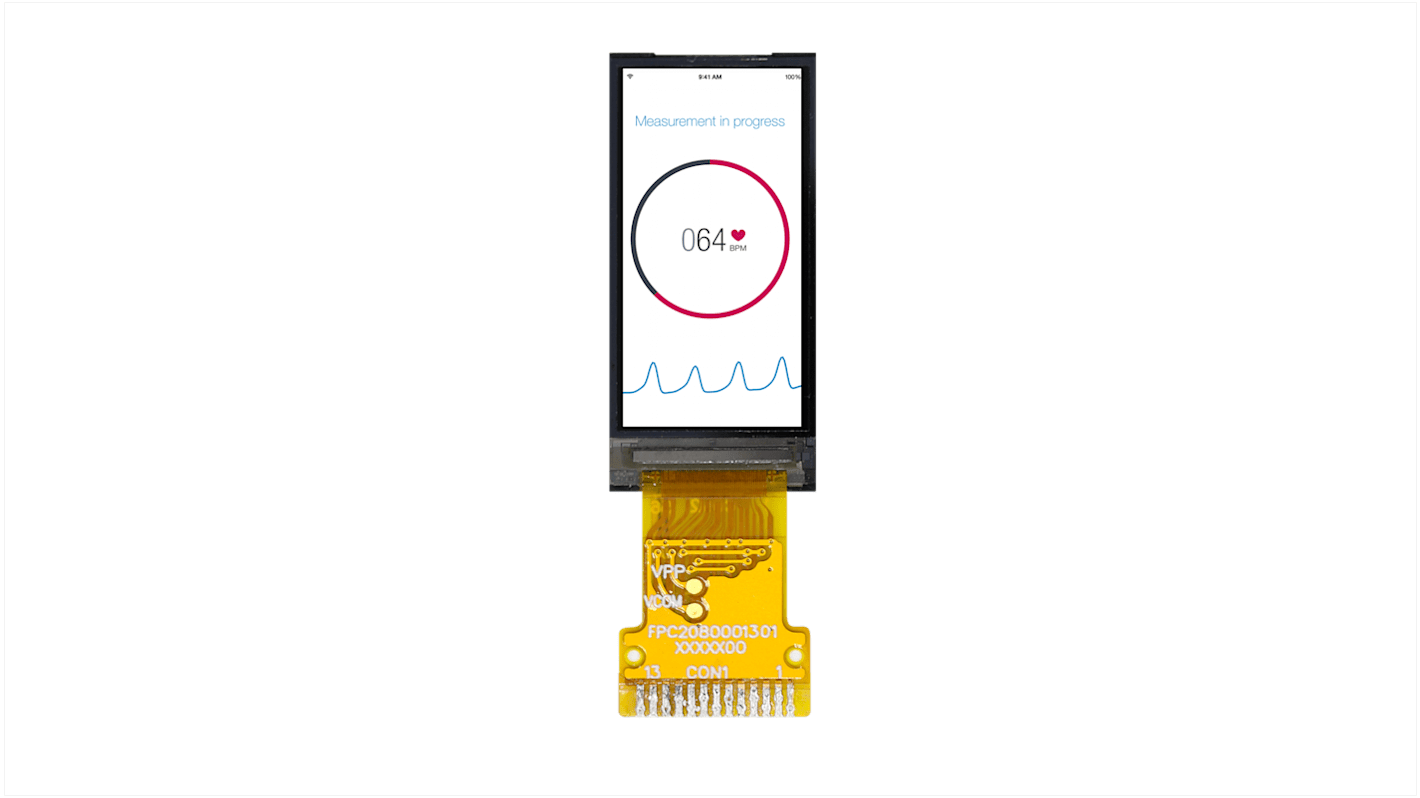 Farb-LCD 0.96Zoll SPI, 80 x 160pixels, 10.8 x 21.696mm