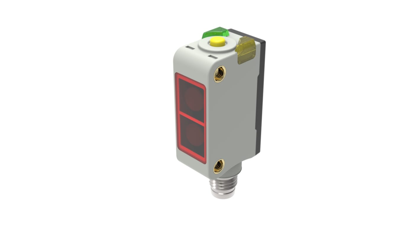 RS PRO Transparent Bottle Detection Photoelectric Sensor, Block Sensor, 0.5 m Detection Range