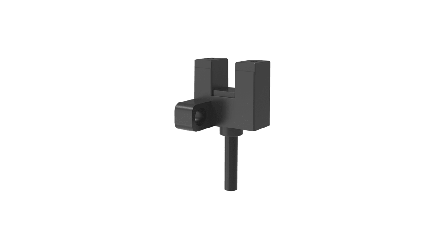 PU05 Optischer Sensor, Durchgangsstrahl, Bereich 5 mm, NPN NONC Ausgang, Anschlusskabel, Hell-/dunkelschaltend