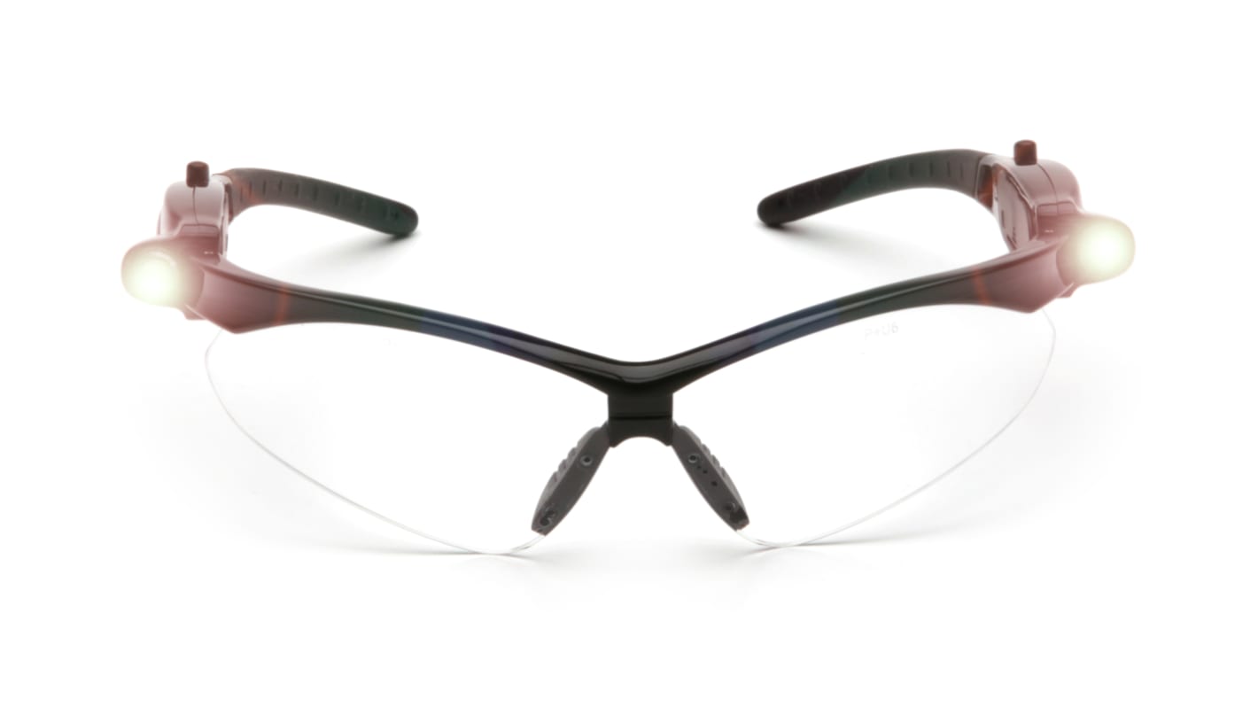 Gafas de seguridad Pyramex, color de lente Humo, protección UV