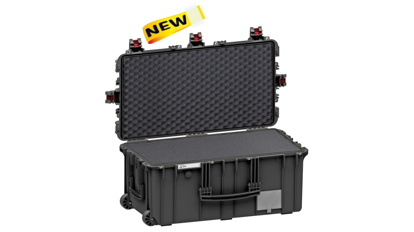 GT Line Mod. 7635.B Waterproof Watertight Case With Wheels, 832 x 466 x 369mm