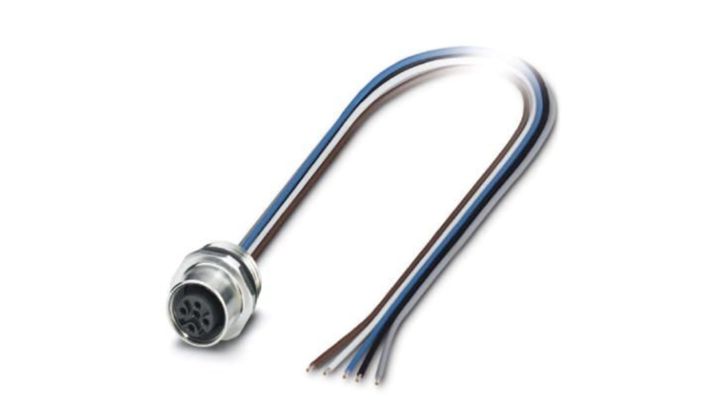 Cable para sensor/actuador Phoenix Contact, con. A M12 Hembra, con. B M16 Macho, long. 500mm