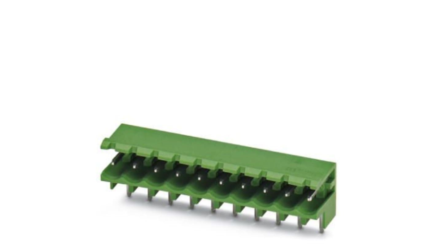 Conector macho para PCB Phoenix Contact serie COMBICON MSTB de 5 vías, 1 fila, paso 5.08mm