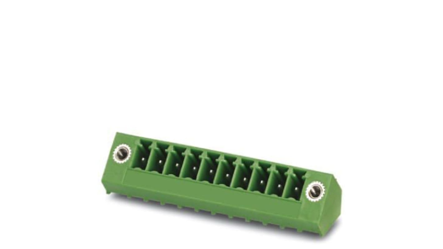 Phoenix Contact 3.81mm Pitch 4 Way Pluggable Terminal Block, Header