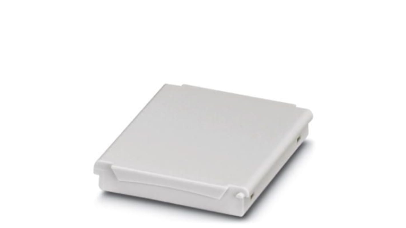 Phoenix Contact Latching Cover Enclosure Type, Polycarbonate DIN Rail Enclosure