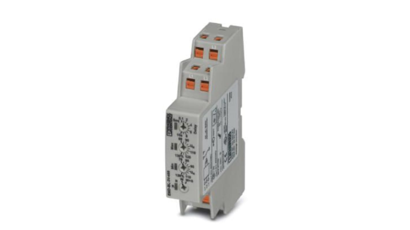 Phoenix Contact Voltage Monitoring Relay, 3 Phase, SPDT