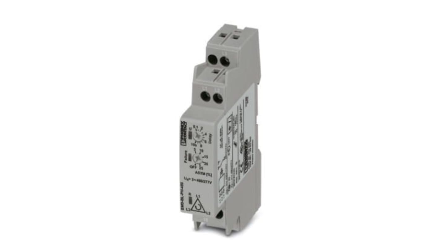 2903527 Phoenix Contact Phase Monitoring Relay, 3 Phase RS