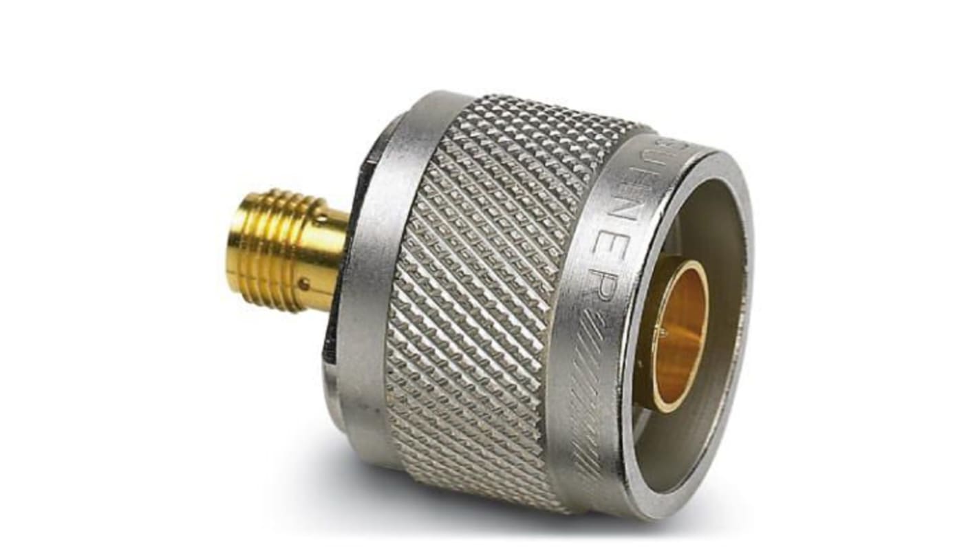 Phoenix Contact Coaxial Adapter Type N Plug to SMA Socket