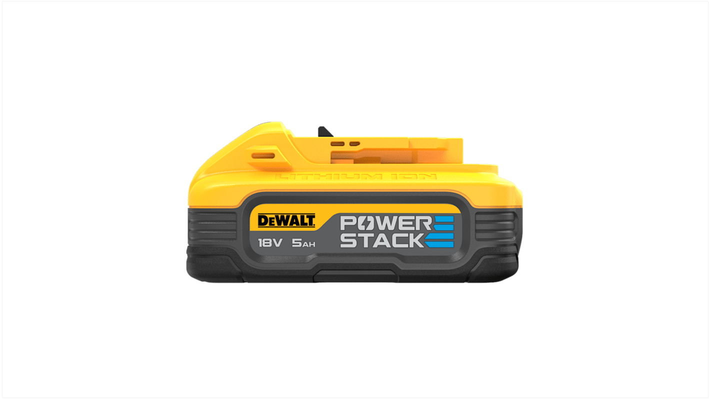 DeWALT 18V Lithium-Ion Rechargeable Battery Pack, 5Ah