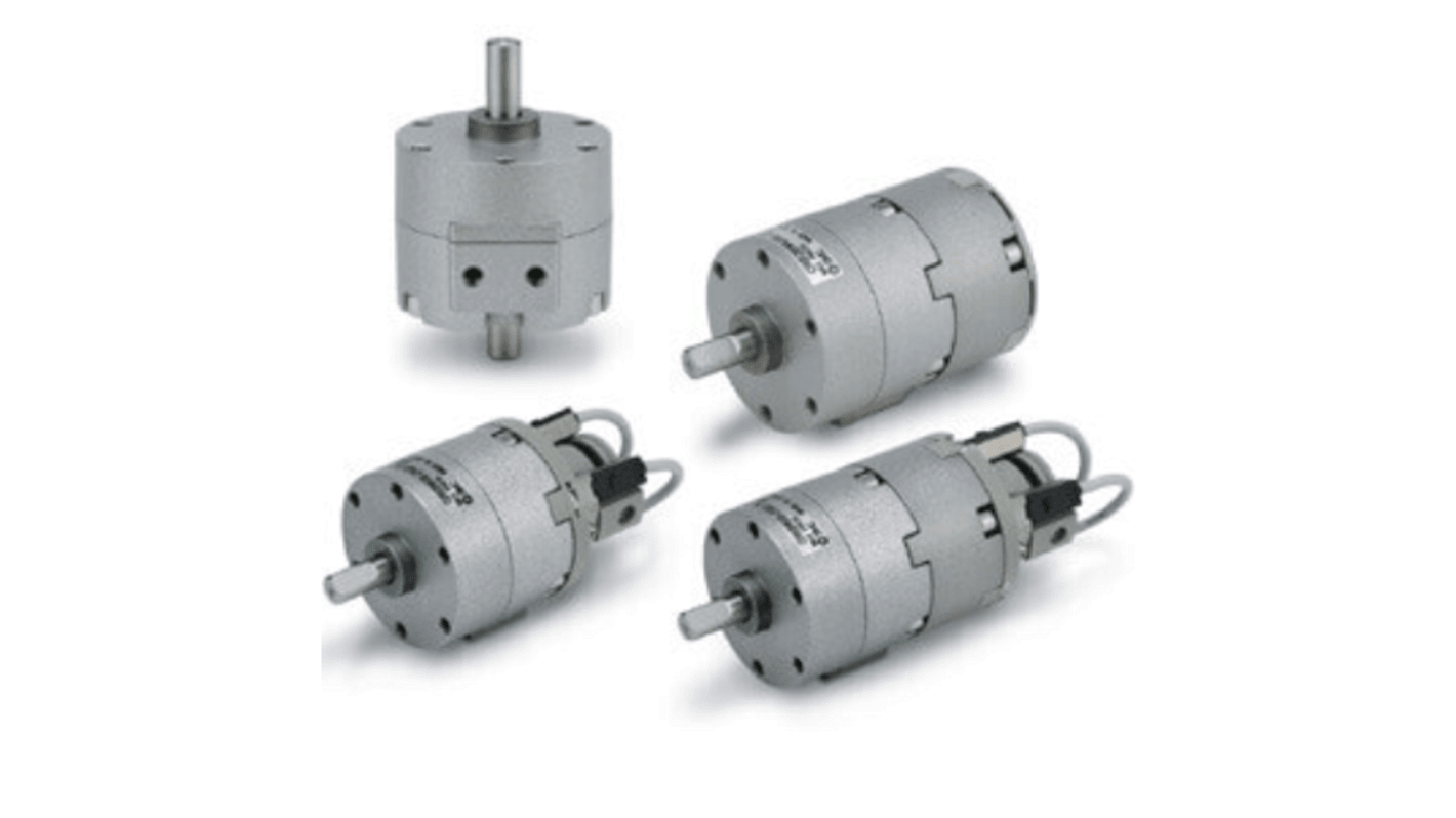 SMC CRB2 Series 10 bar Single Action Rotary Actuator, 180° Rotary Angle, 40mm Bore