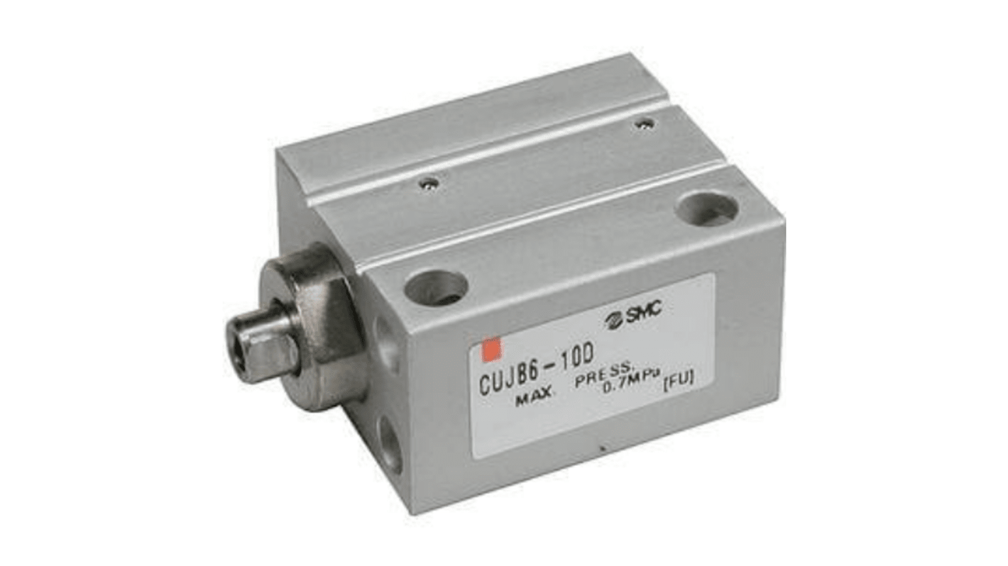 CDUJB1010S SMC Pneumatic Piston Rod Cylinder 10mm Bore, 10mm