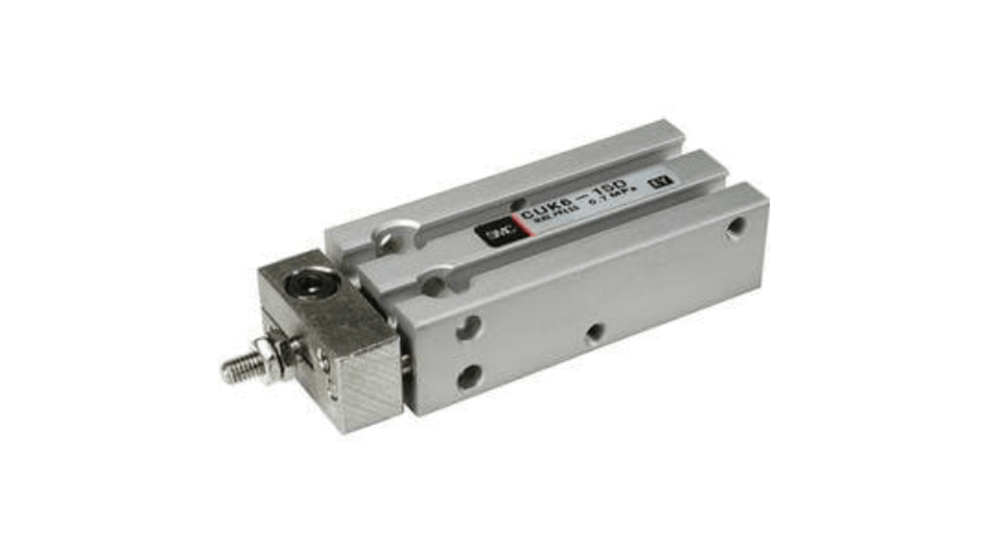 CDUK2020D SMC Pneumatic Piston Rod Cylinder 20mm Bore, 20mm Stroke