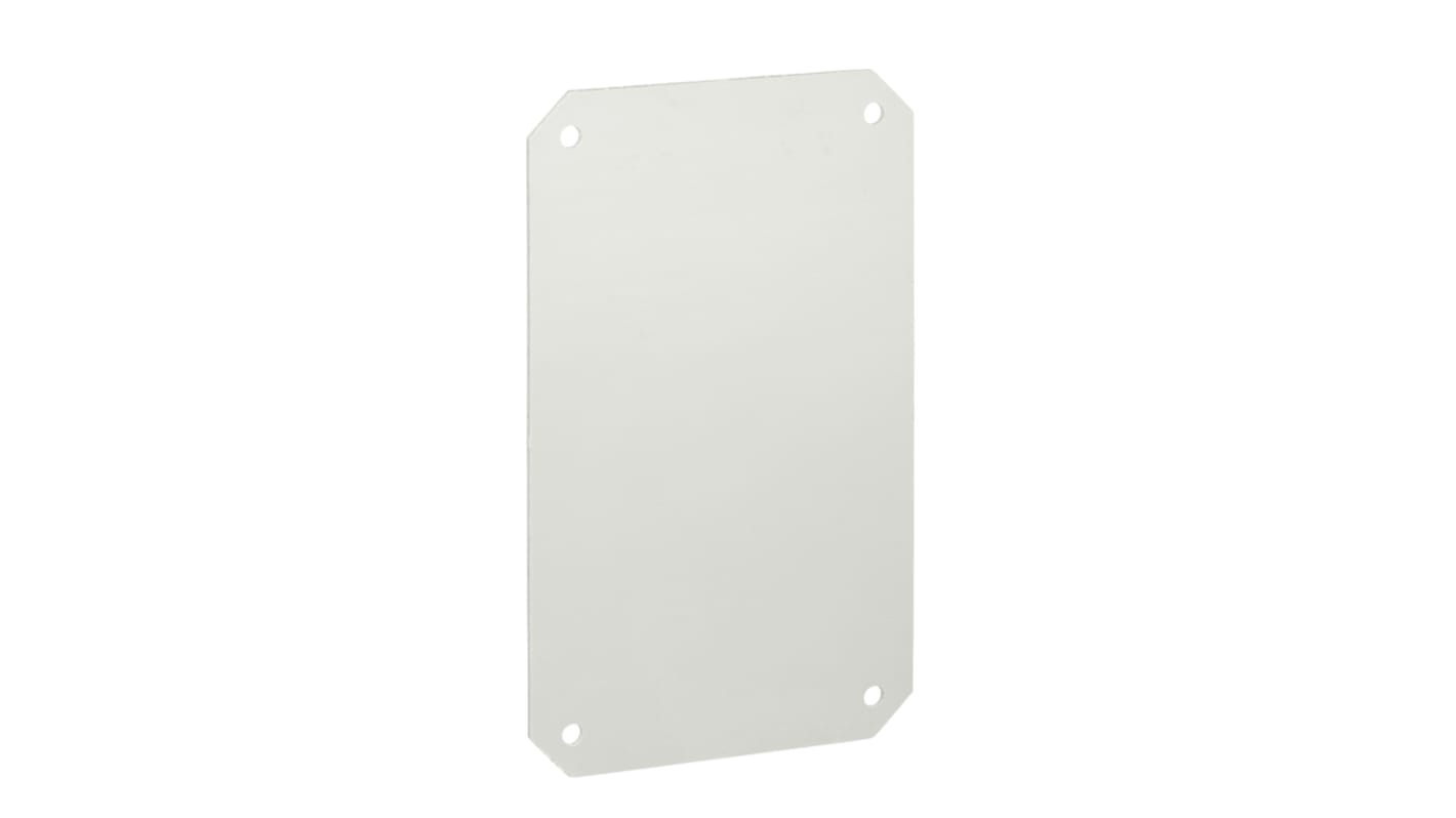 Schneider Electric White Blank Plate Polyester Mounting Plate