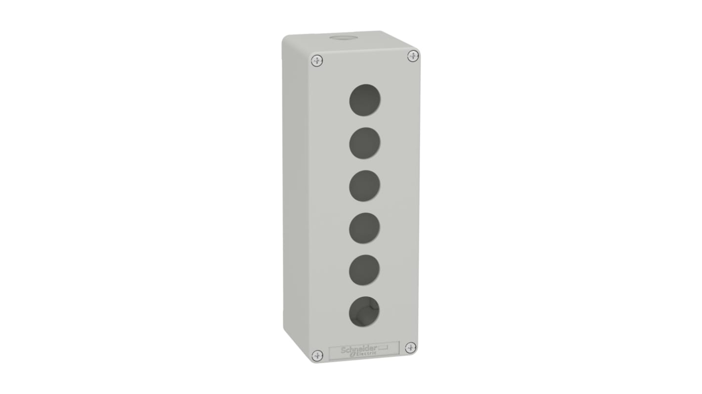 Schneider Electric Metall Universal-Gehäuse Harmony XAP Grau Außenmaß 220 x 80 x 77mm IP65