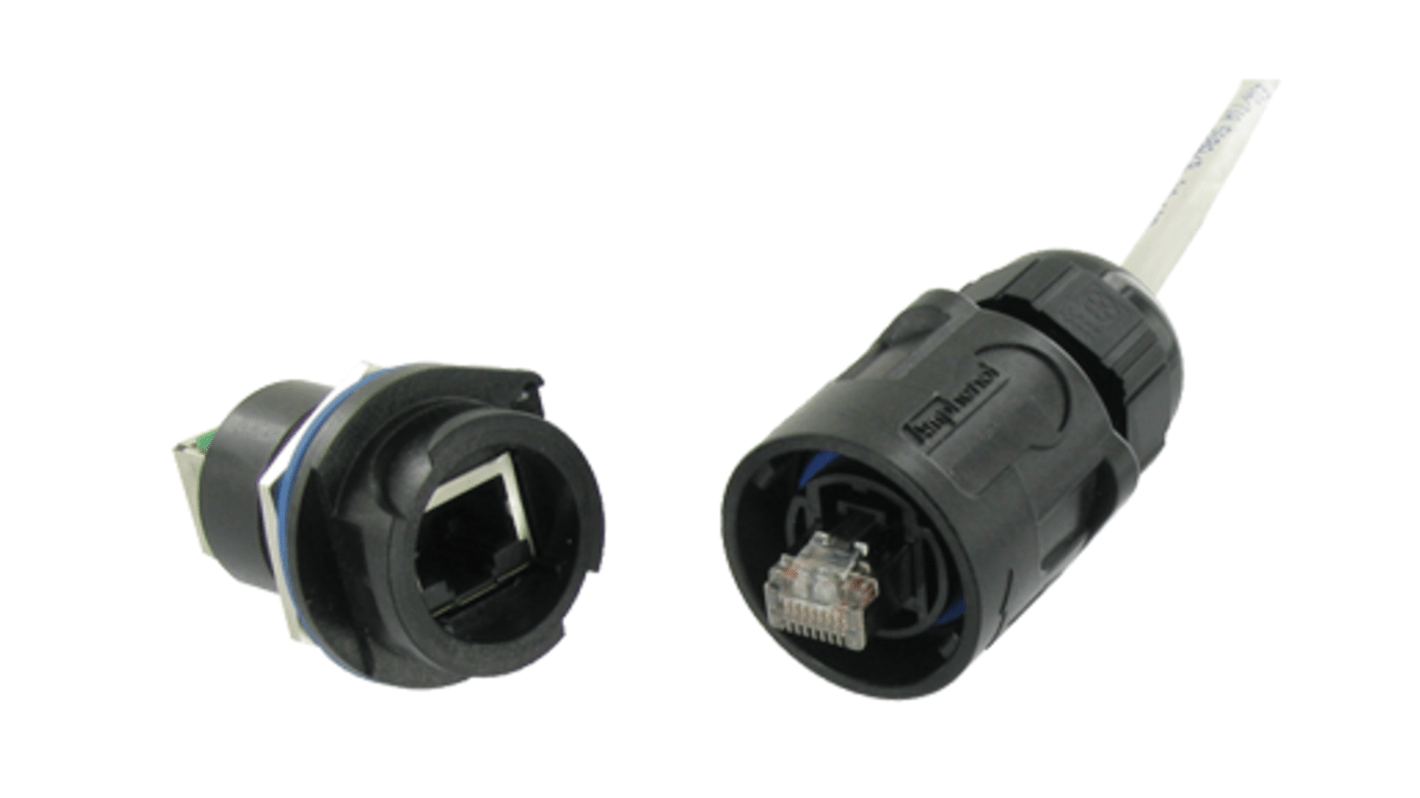 Tapa protectora Amphenol Socapex para uso con Conector Ethernet