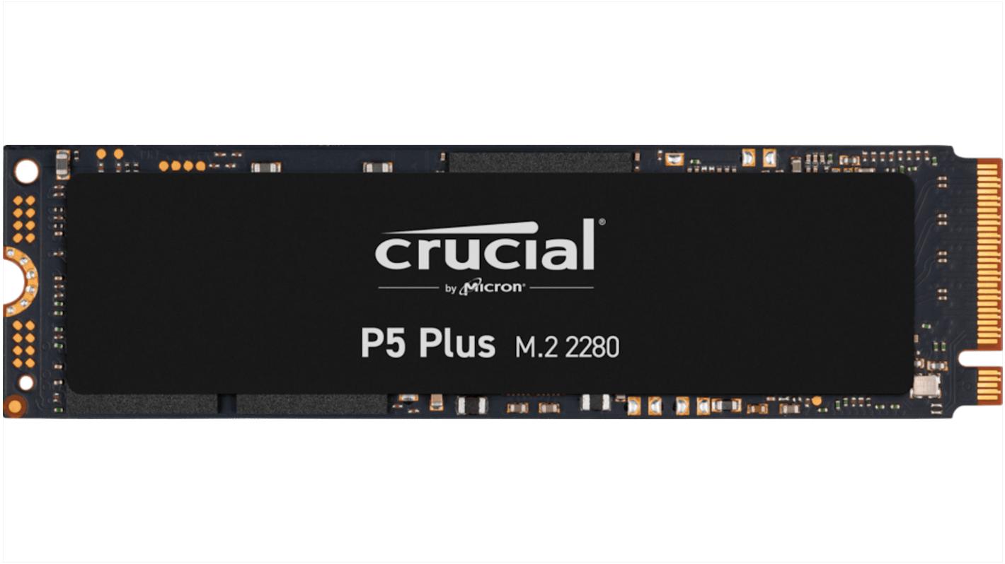 Crucial P5 Plus, M.2 (2280) Intern SSD NVMe PCIe Gen 4 x 4, 3D TLC, 2 TB, SSD