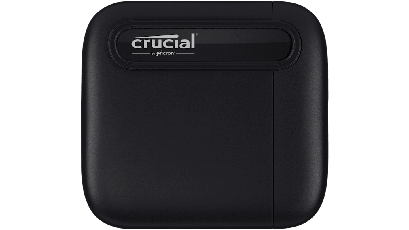 Crucial X6, Tragbar SSD USB 3.2, 3D TLC, 2 TB, SSD