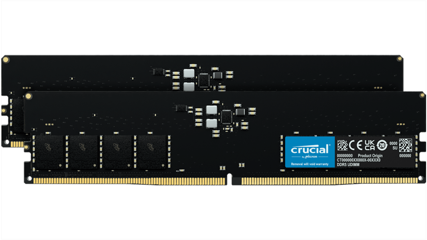 RAM 32 Go, 4800MHz pour Ordinateur de bureau Non