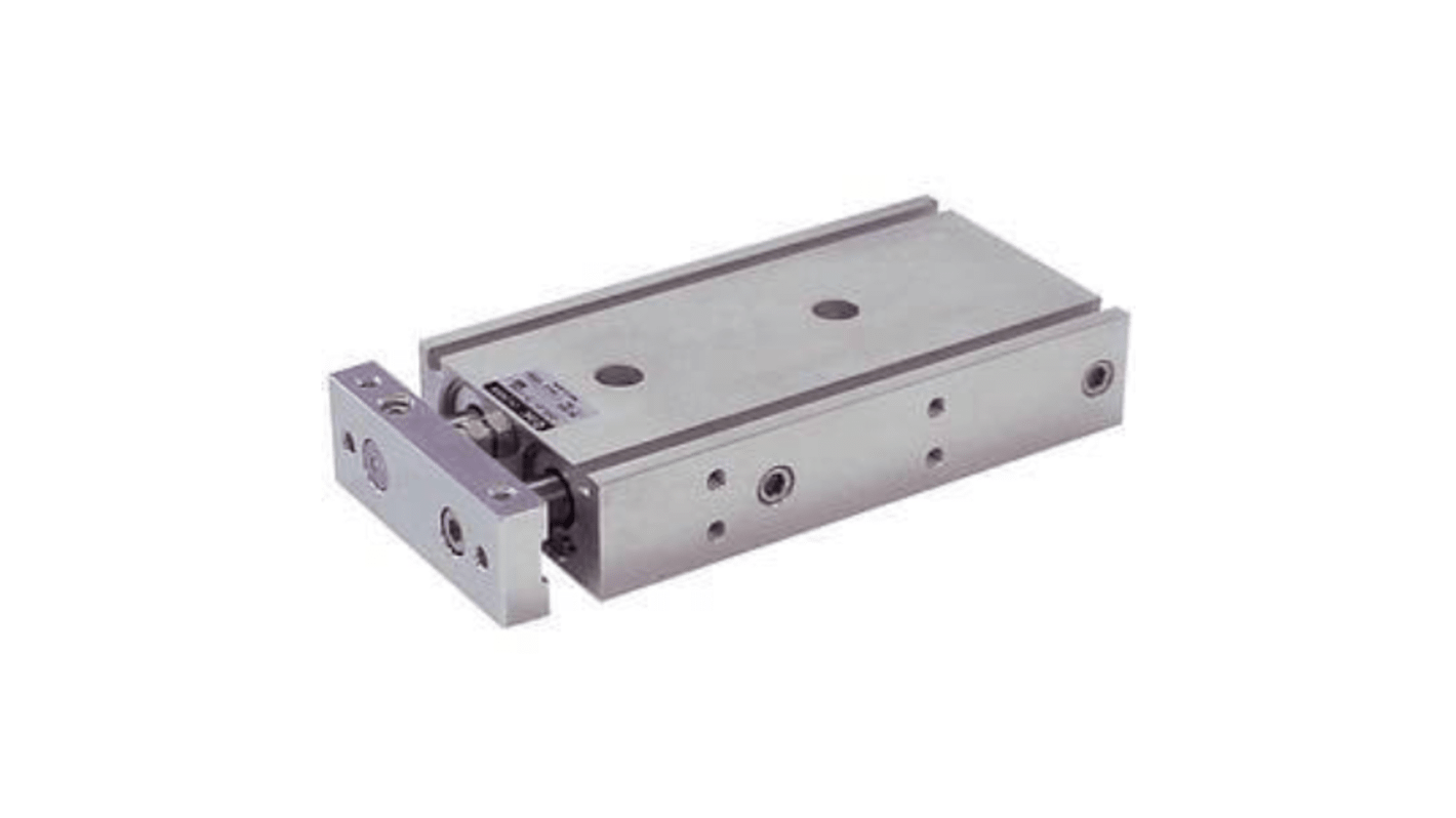 SMC Pneumatic Piston Rod Cylinder - 10mm Bore, 80mm Stroke, CXS Series, Double Acting