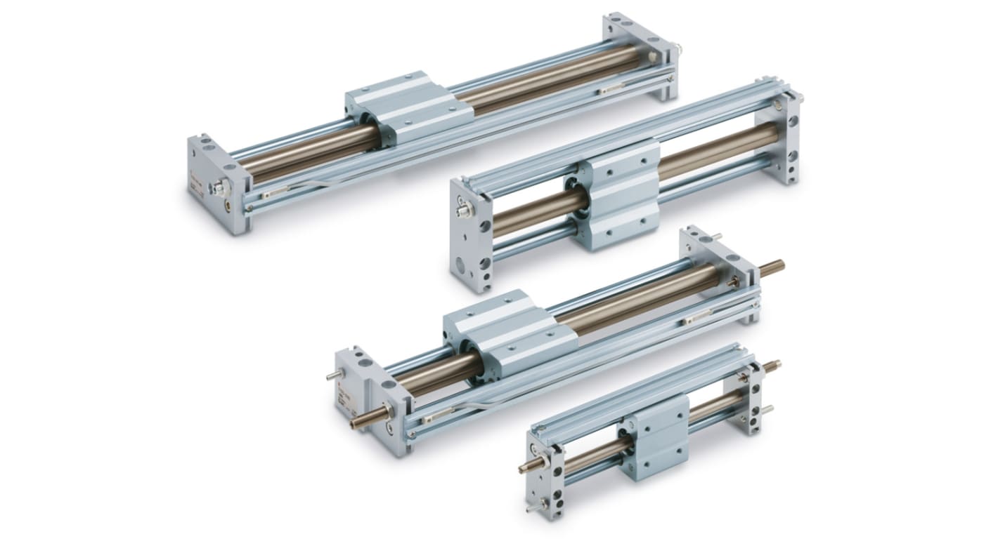 Vérin pneumatique sans tige SMC, réf CY1L15H-100, alésage 15mm, course 100mm