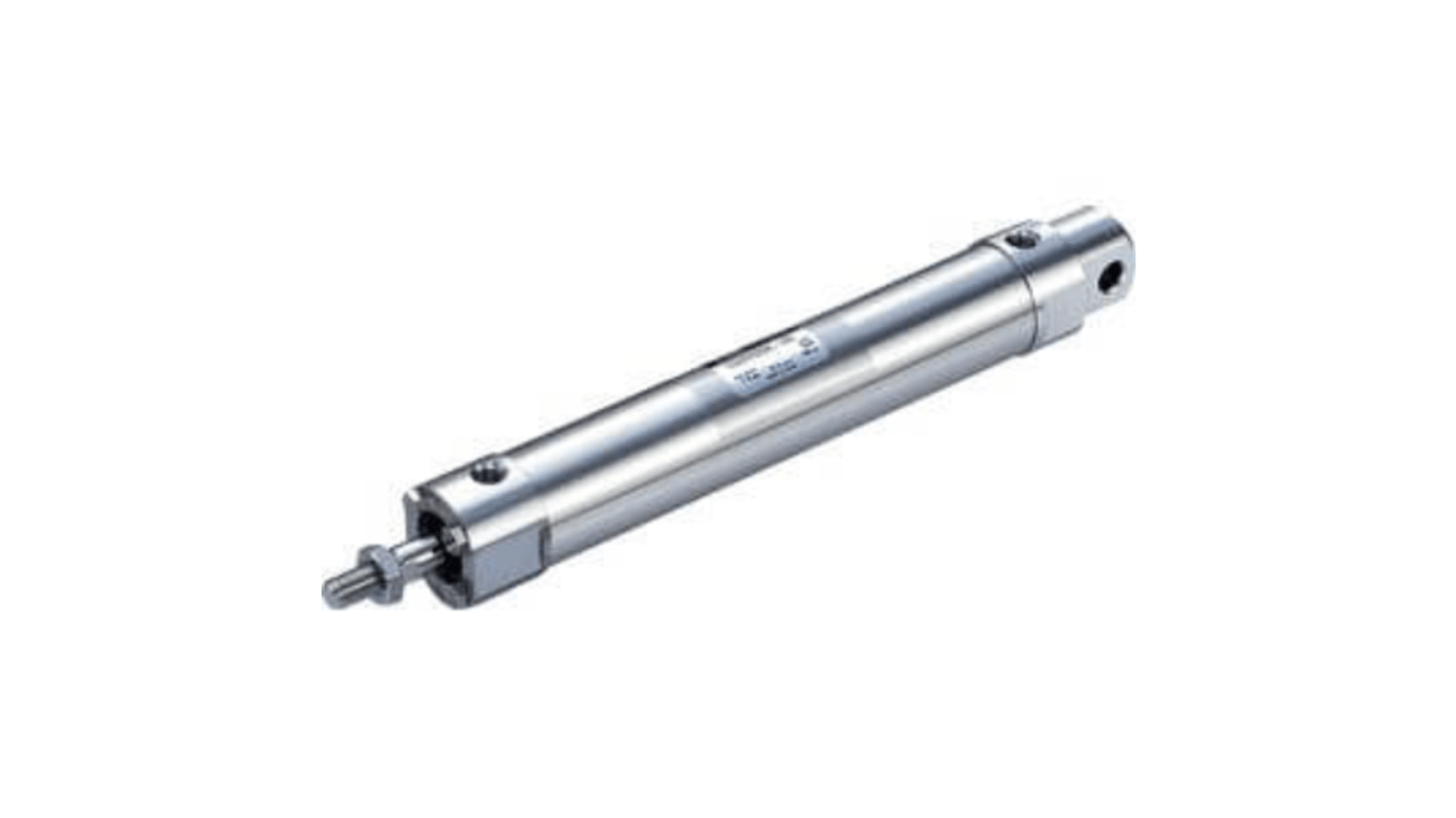 CDG5BN50SV125 SMC Pneumatic Piston Rod Cylinder 50mm Bore, 125mm Stroke, CG5 Series, Double