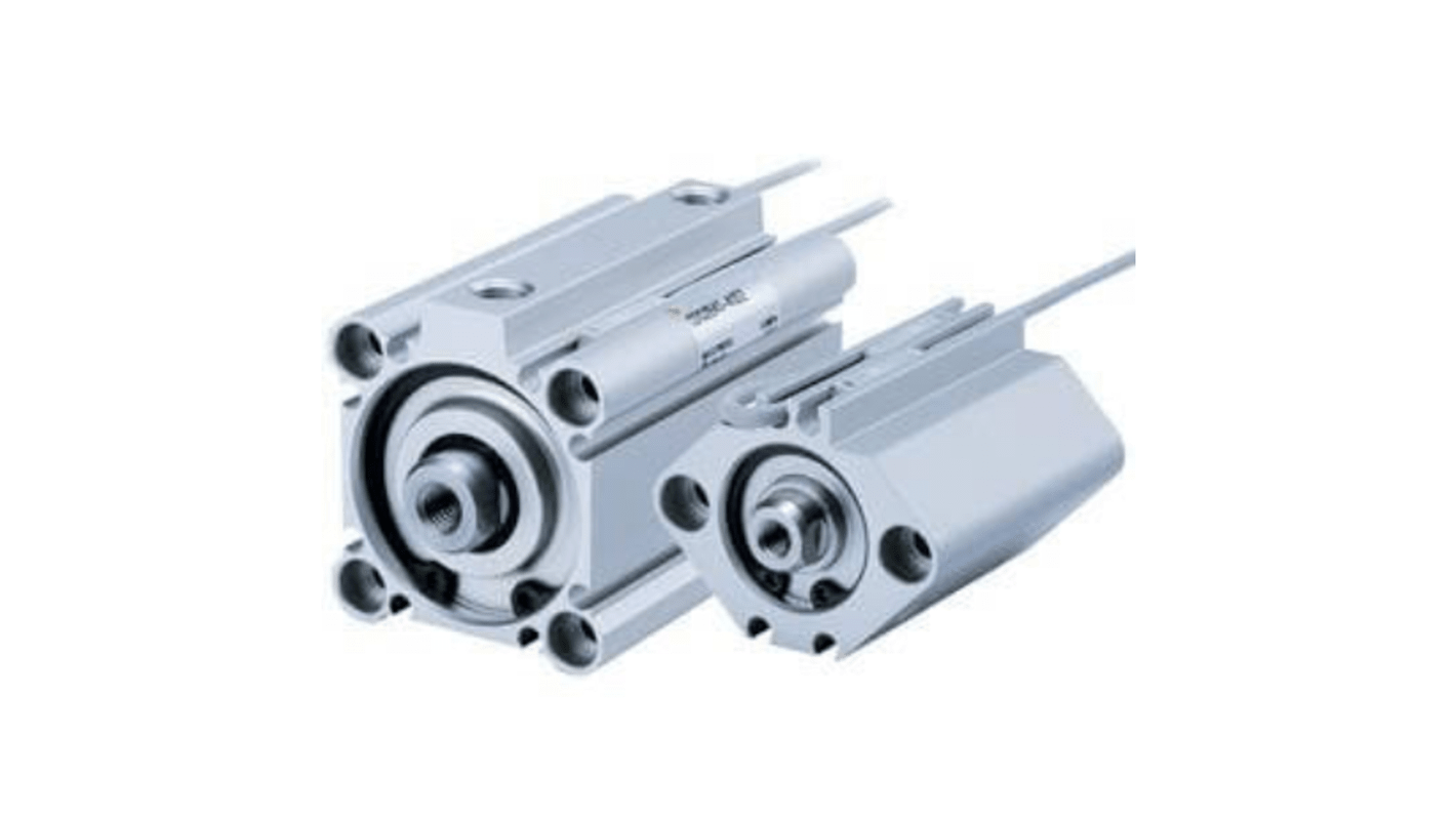 CDQ2A3250DZ SMC Pneumatic Compact Cylinder 50mm Bore, 32mm Stroke
