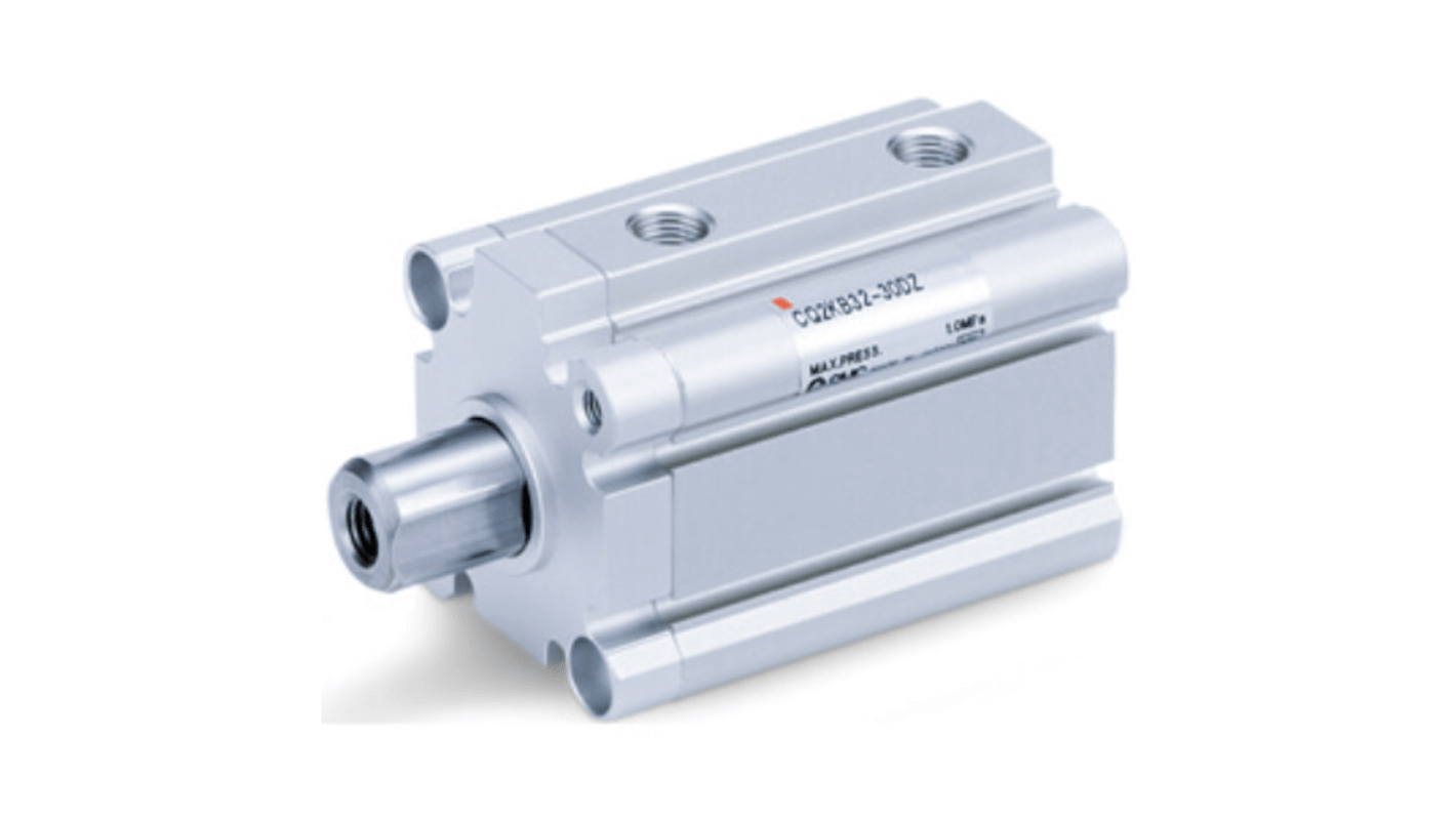 CQ2KB1620D SMC Pneumatic Compact Cylinder 20mm Bore, 16mm Stroke