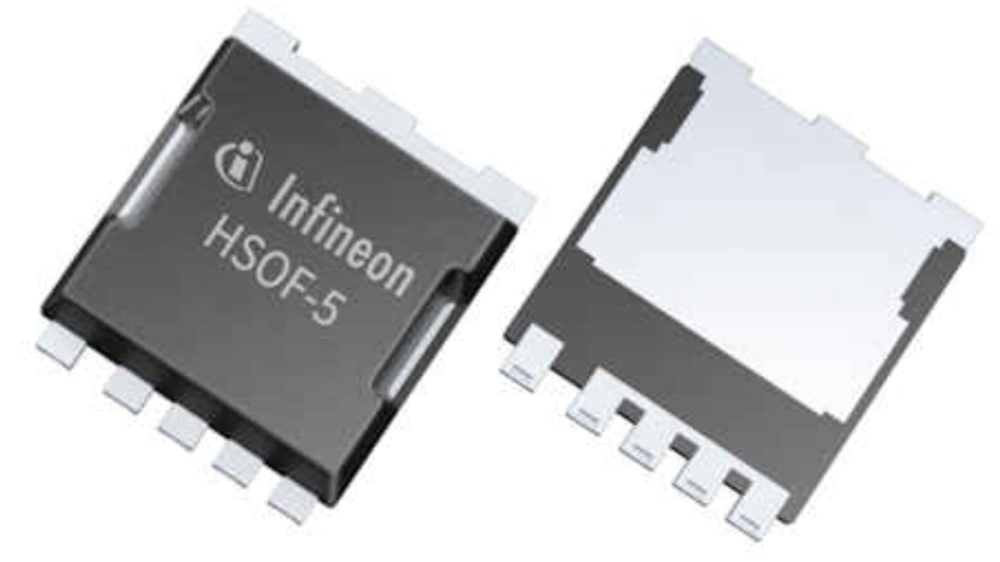 MOSFET Infineon, canale N, 180 A, PG-HSOF-5, Montaggio superficiale