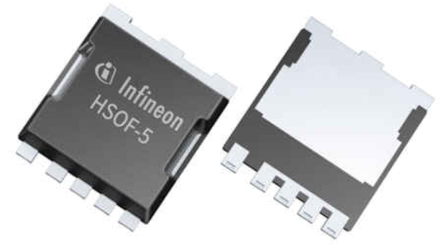 MOSFET Infineon, canale N, 200 A, PG-HSOF-5, Montaggio superficiale