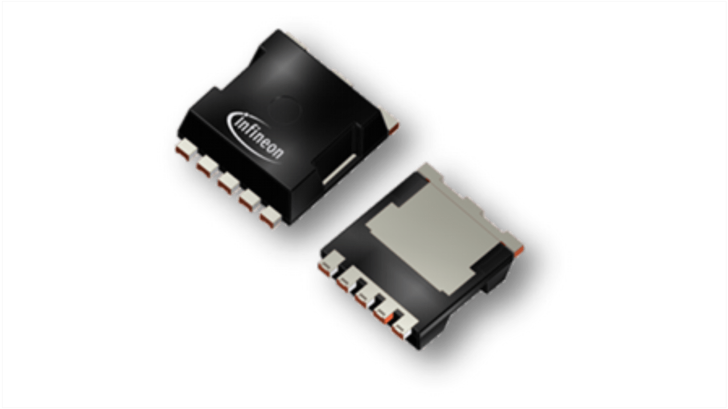 N-Channel MOSFET, 250 A, 40 V PG-HSOF-5 Infineon IAUA250N04S6N007EAUMA1
