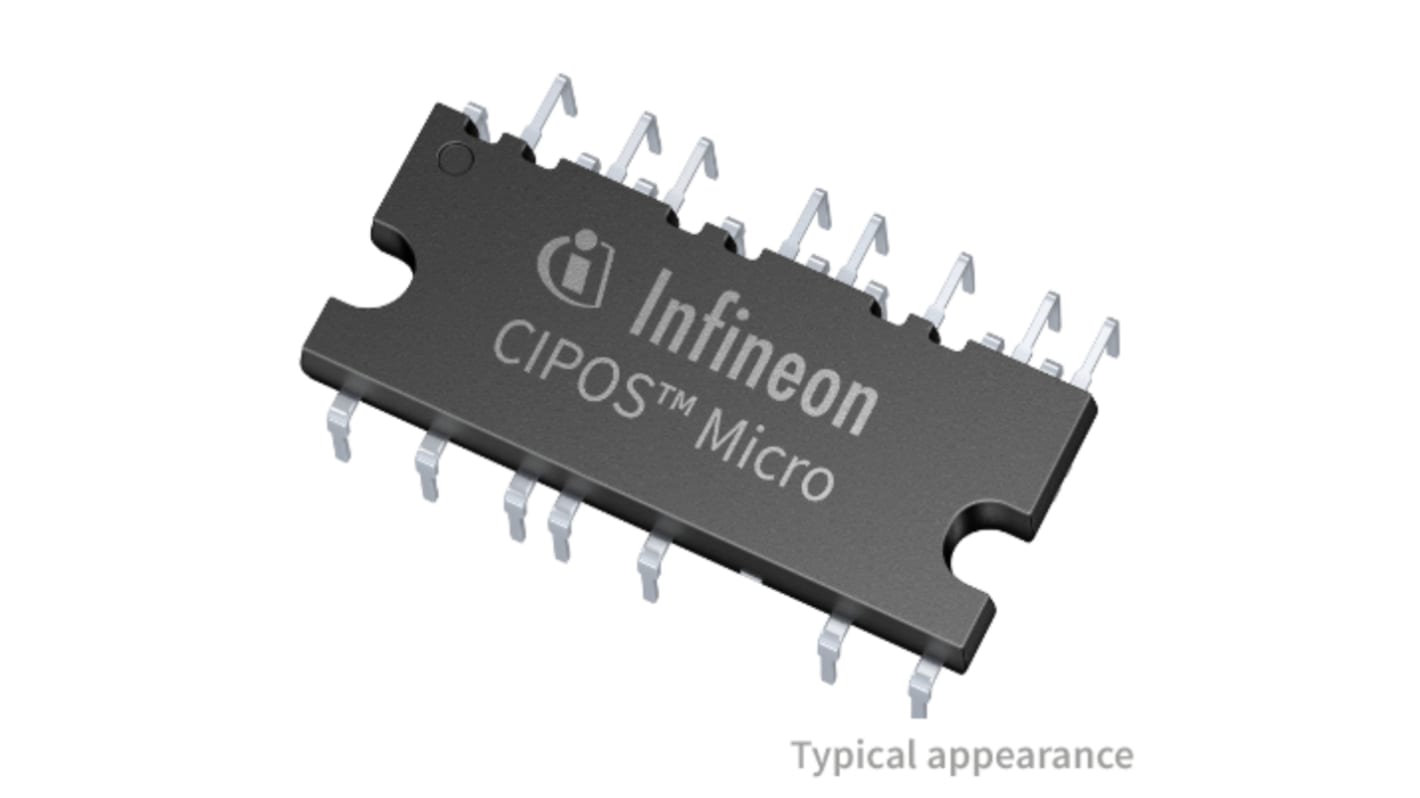 Infineon Intelligentes Leistungsmodull 3-phasig IM241L6T2BAKMA1, 2A, DIP 29x12, 6A, 600 V, Wechselstrom-Motor,