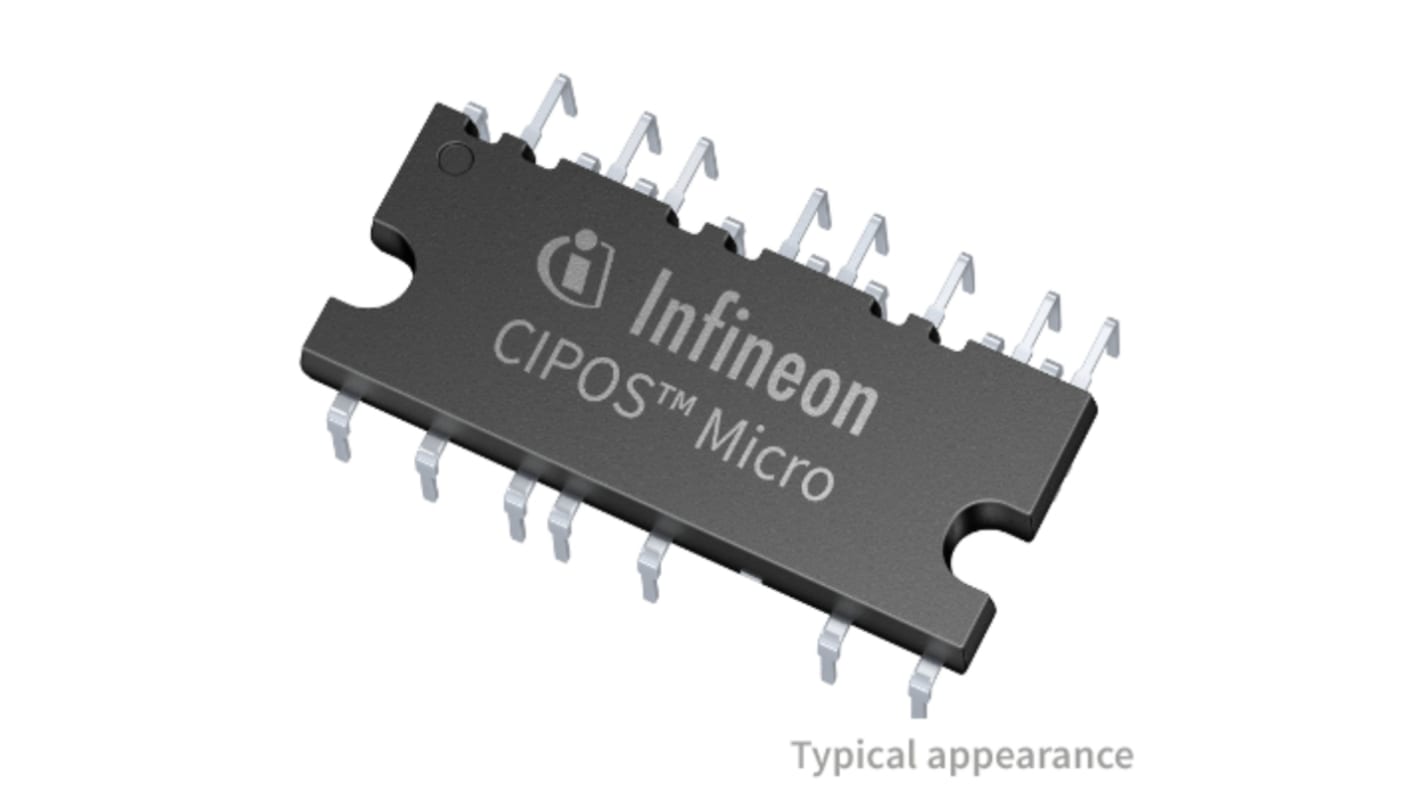 Módulo de alimentación inteligente, Trifásico IM241M6T2BAKMA1, 1A 4A 600 V Motor de CA Medio puente