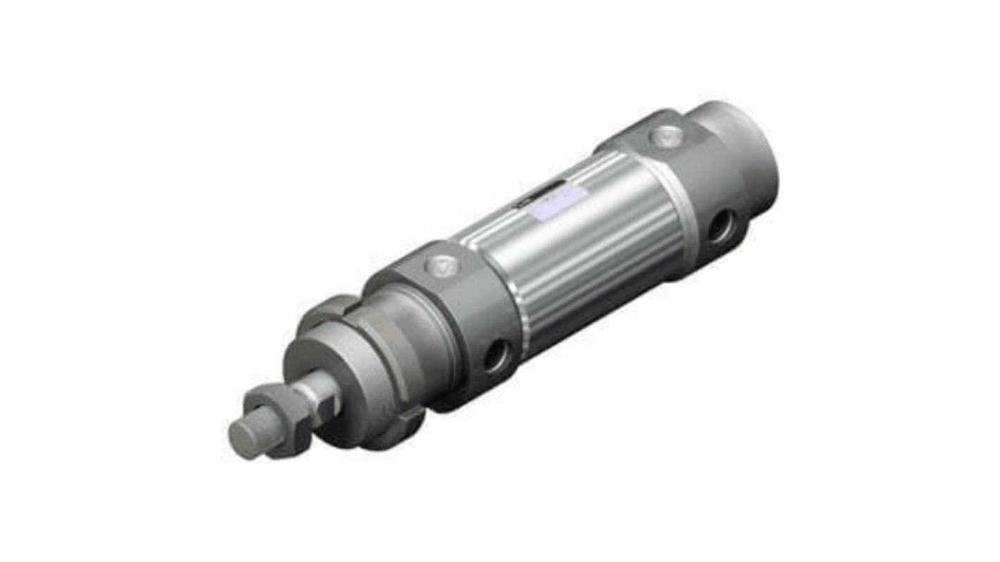 C76E40-25 | SMC Pneumatic Piston Rod Cylinder - 40mm Bore, 25mm Stroke ...