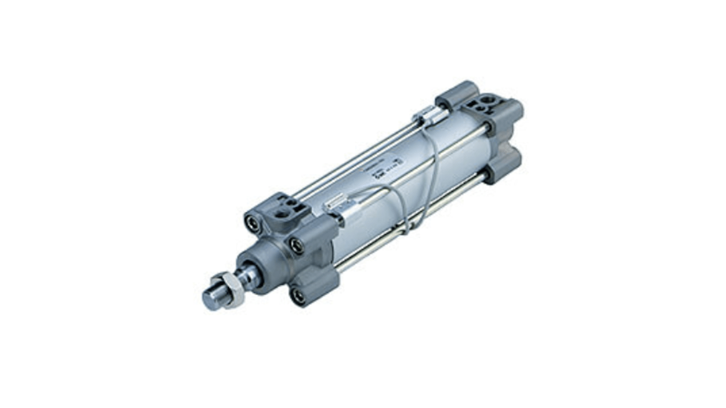 SMC ISO Standard Cylinder - 125mm Bore, 100mm Stroke, C96 Series, Double Acting