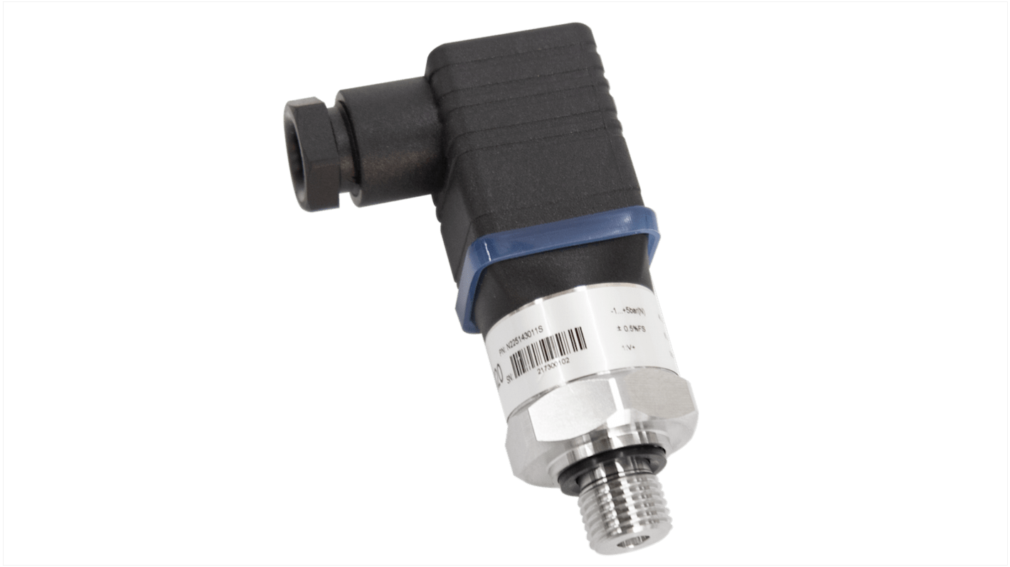 RS PRO Pressure Sensor, -1bar Min, 5bar Max, Absolute Reading