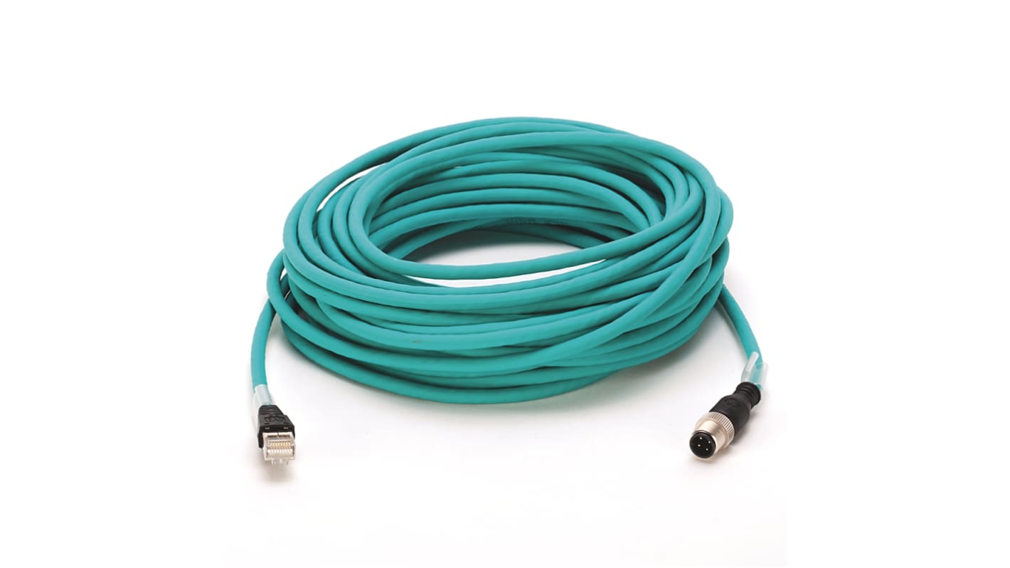 1585DM4TBJM15 Rockwell Automation Cat5e Straight M12 to Straight