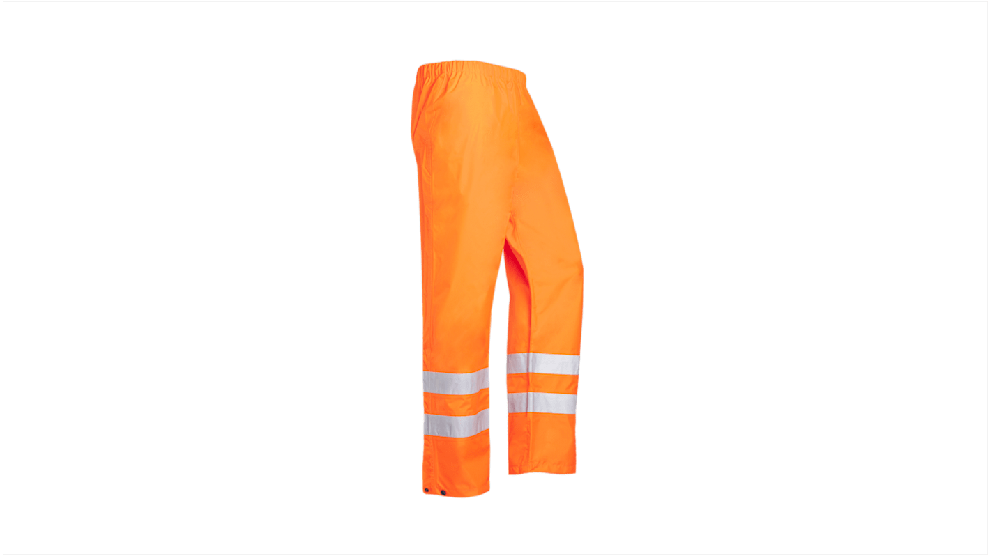 Pantalones de alta visibilidad Sioen Uk Unisex, talla S, de color Naranja, Transpirable, Resistente al agua