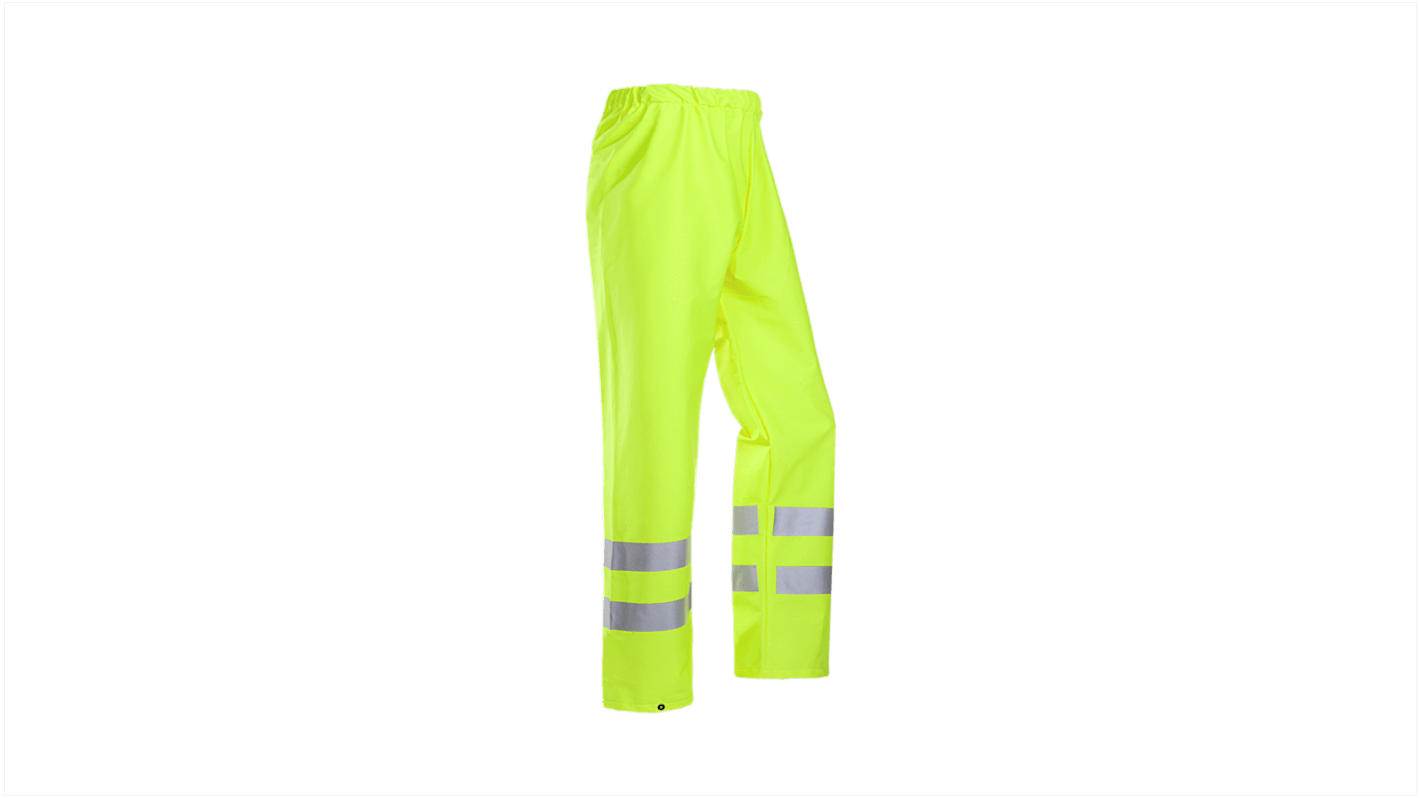 Pantaloni di col. Colore giallo Sioen Uk unisex, Impermeabile, antivento