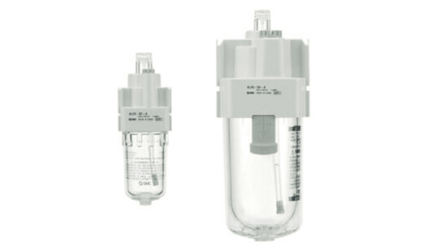 SMC G 1/8 3800L/min Air Lubricator, 0.5bar to 10 bar, AC Series