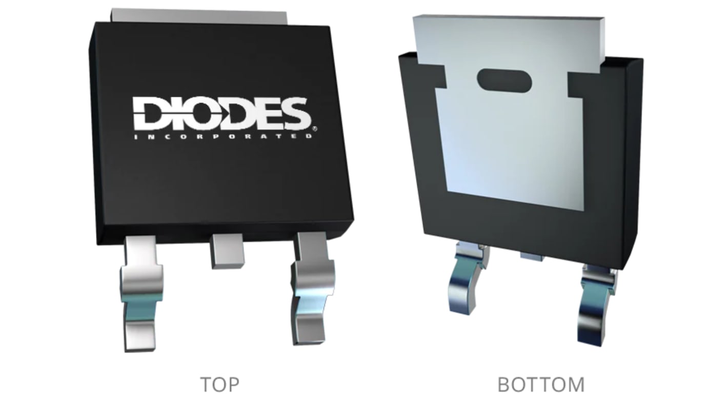 MOSFET DiodesZetex canal N, TO-252 21 A 150 V