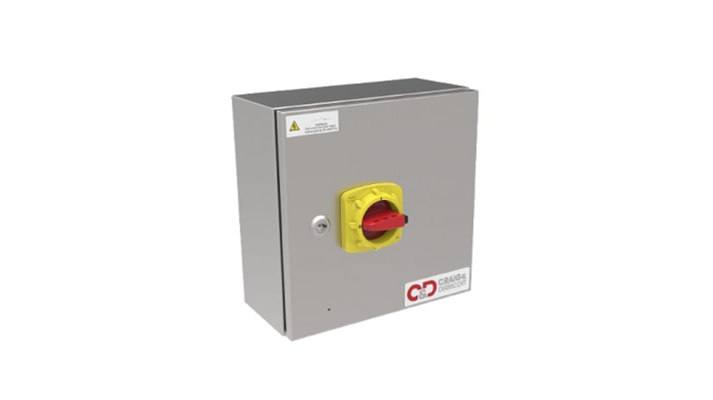 Interruptor seccionador, 3P, 1NA/1NC, Corriente 100A 1003