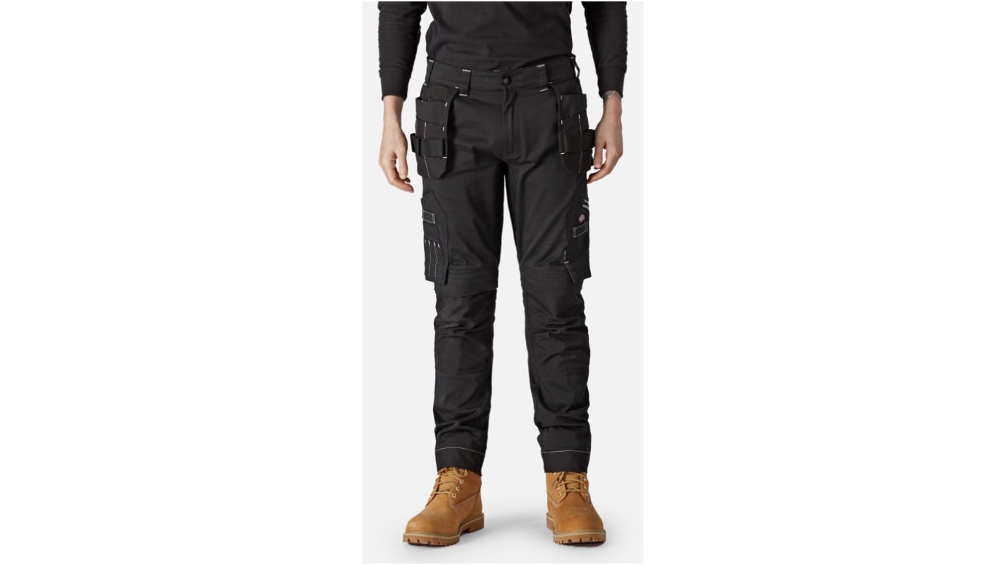 Pantalon de travail Dickies, 30cm Homme, Noir