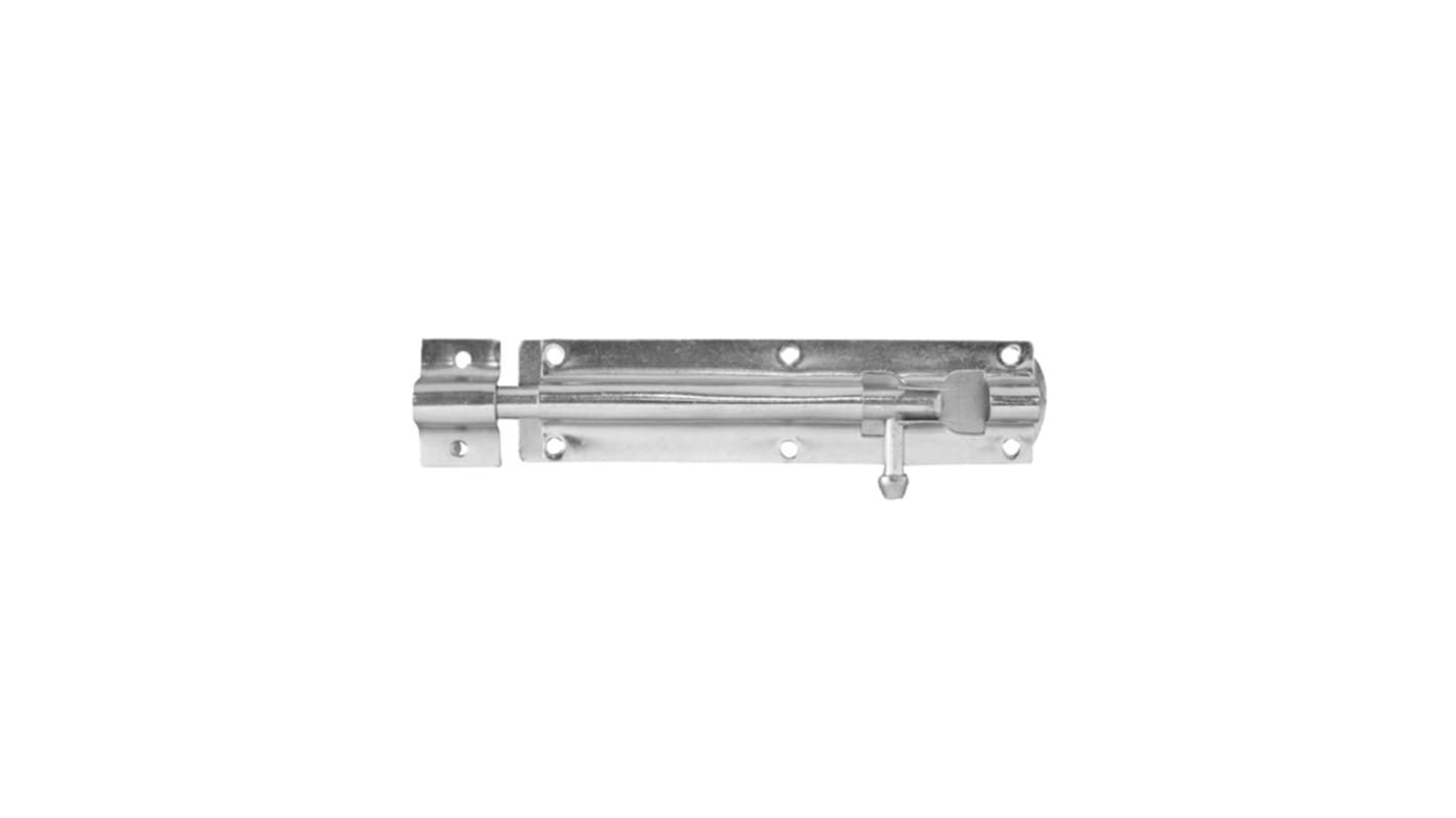 RS PRO Steel Zinc Door Bolt