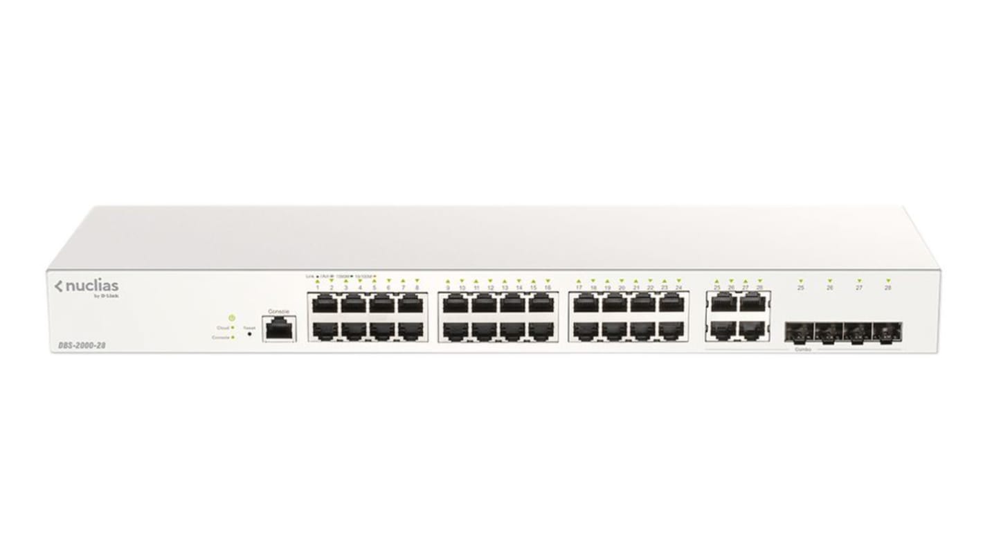 D-Link Nuclias Cloud Switch PoE 24-Port Verwaltet