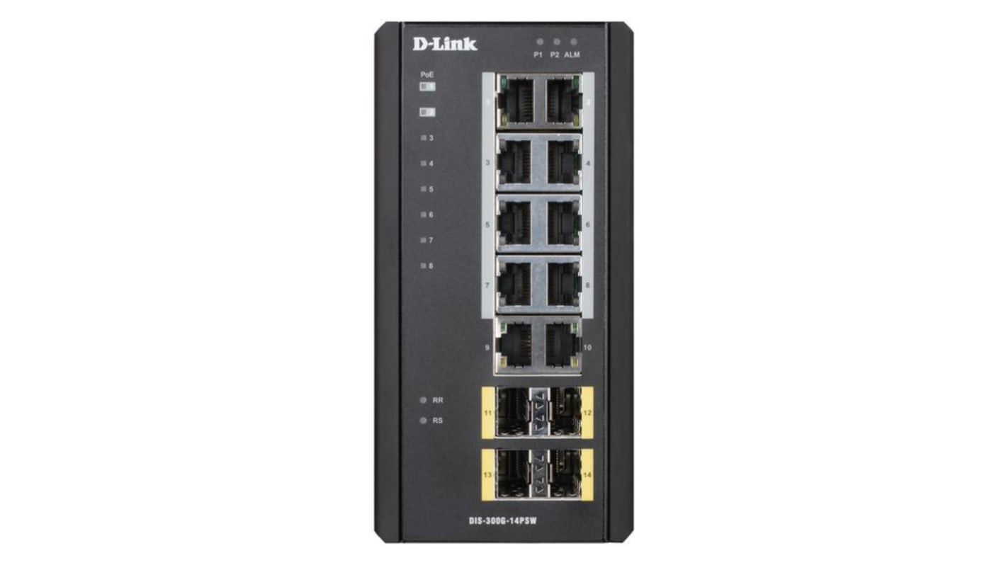 D-Link Managed Switch PoE 14-Port Verwaltet