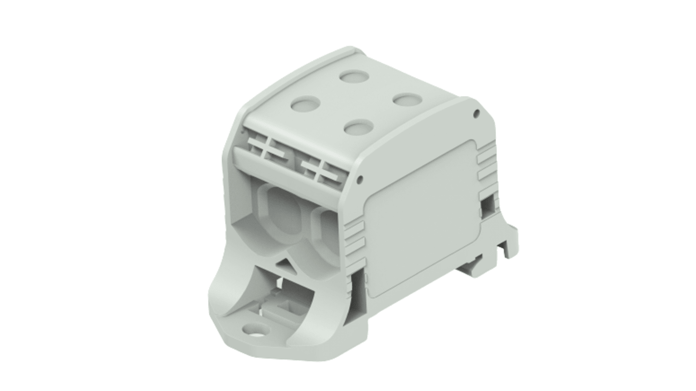 Entrelec 1SNF Series Grey Terminal Block, 4-Level, Cable Termination