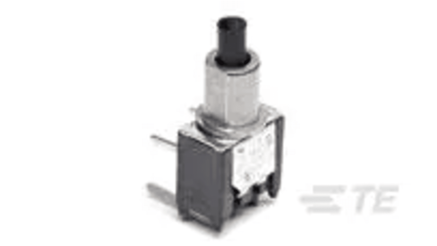 TE Connectivity TP Series Push Button Switch, (On)-Off, Through Hole, SPST, 20V dc