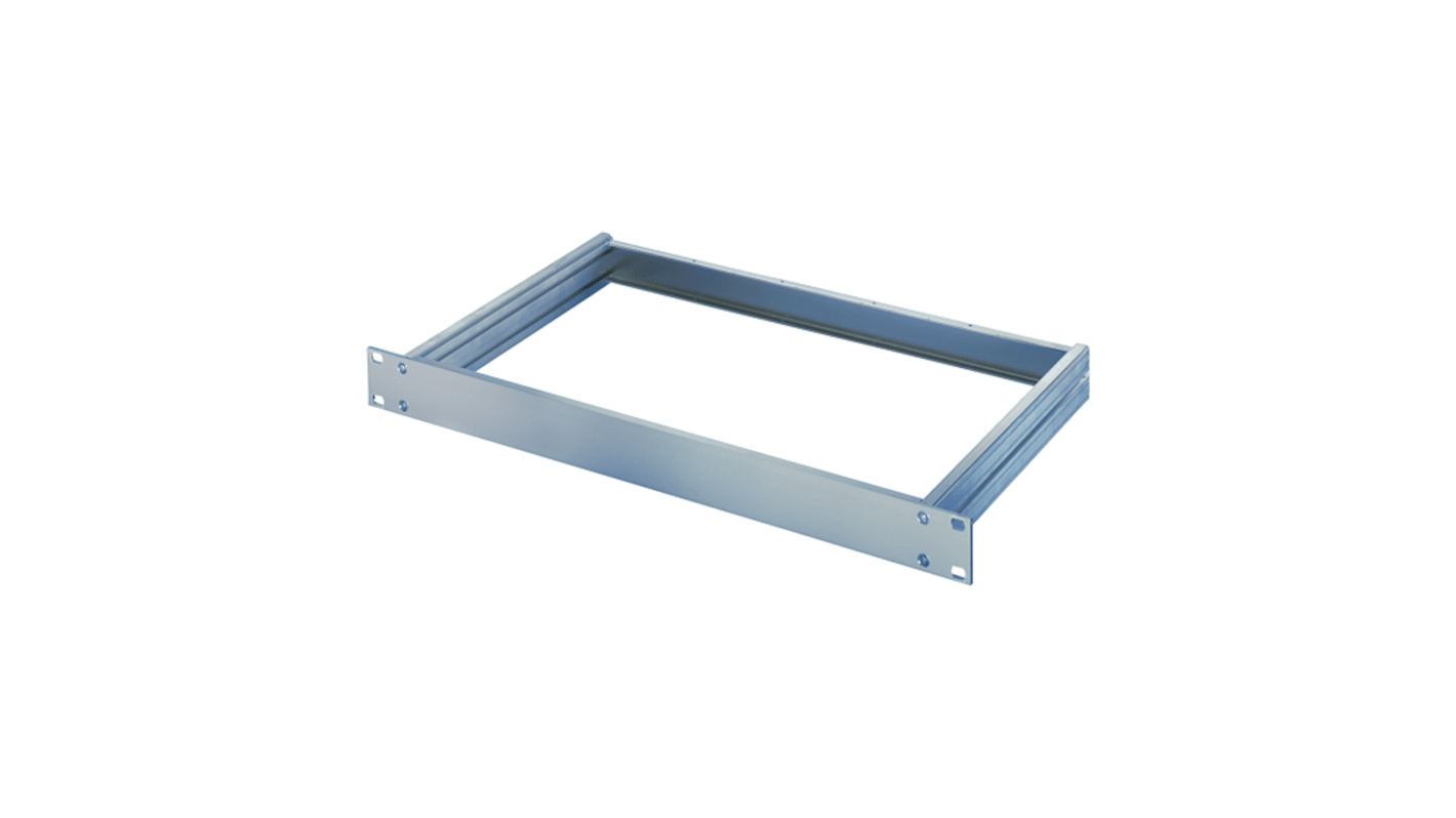 Chasis de montaje en rack nVent SCHROFF serie 20860, de Aluminio, 3U x 84HP x 400mm