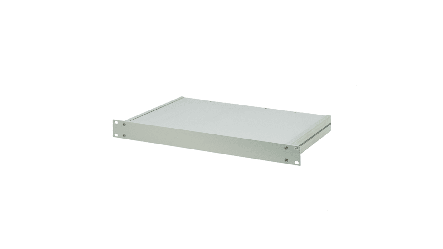 nVent SCHROFF 20860 Series 1U Aluminium Rack Mount Chassis, 84HP, 220mm Depth