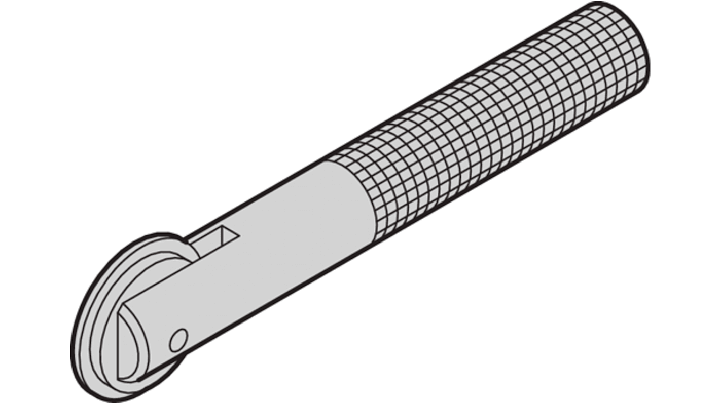 Kit de montaje nVent SCHROFF de Acero Inoxidable, para usar con Subracks de 19 pulgadas, dim. 120mm x 30mm